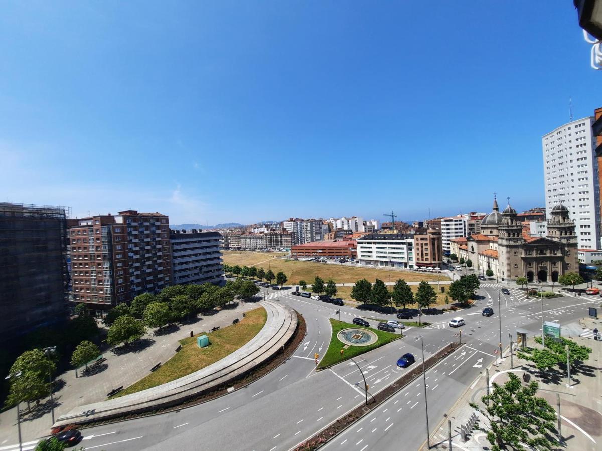 Apartamento Centro Gijon Con Wifi Gratis Y Parking Publico Proximo Incluido Gijón Exterior foto